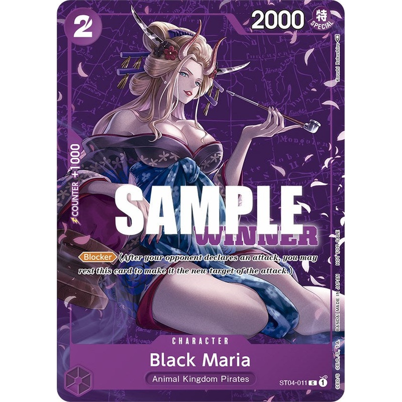 Black Maria (Tournament Pack Vol. 2) [Winner] [OP-PR - ST04-011]