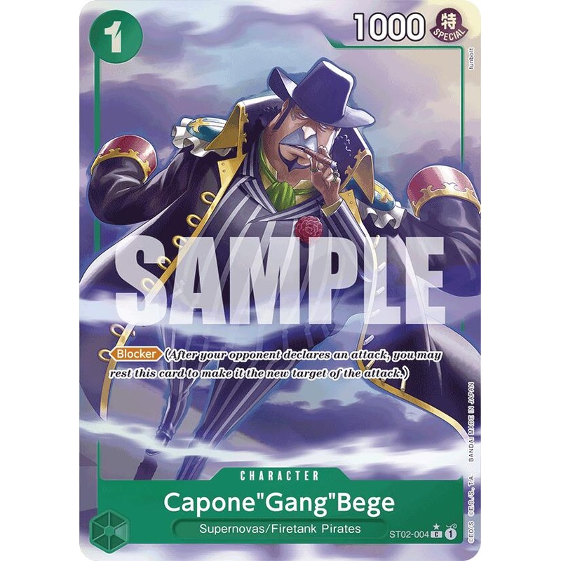Capone"Gang"Bege (ST02-004) (Alternate Art) [PRB-01 - ST02-004]