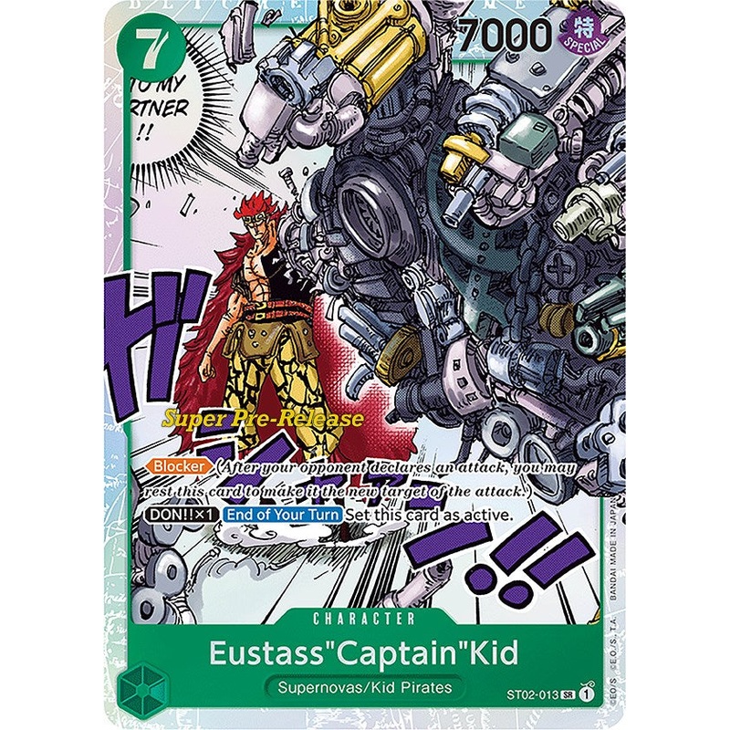 Eustass"Captain"Kid (013) [ST-02 PRE - ST02-013]