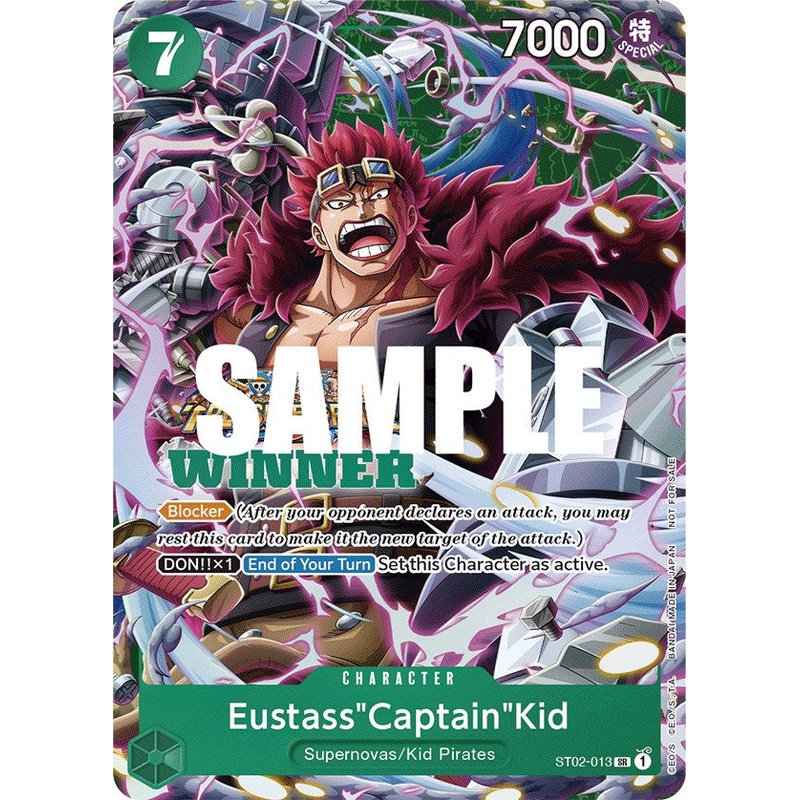 Eustass"Captain"Kid (Winner Pack Vol. 5) [OP-PR - ST02-013]