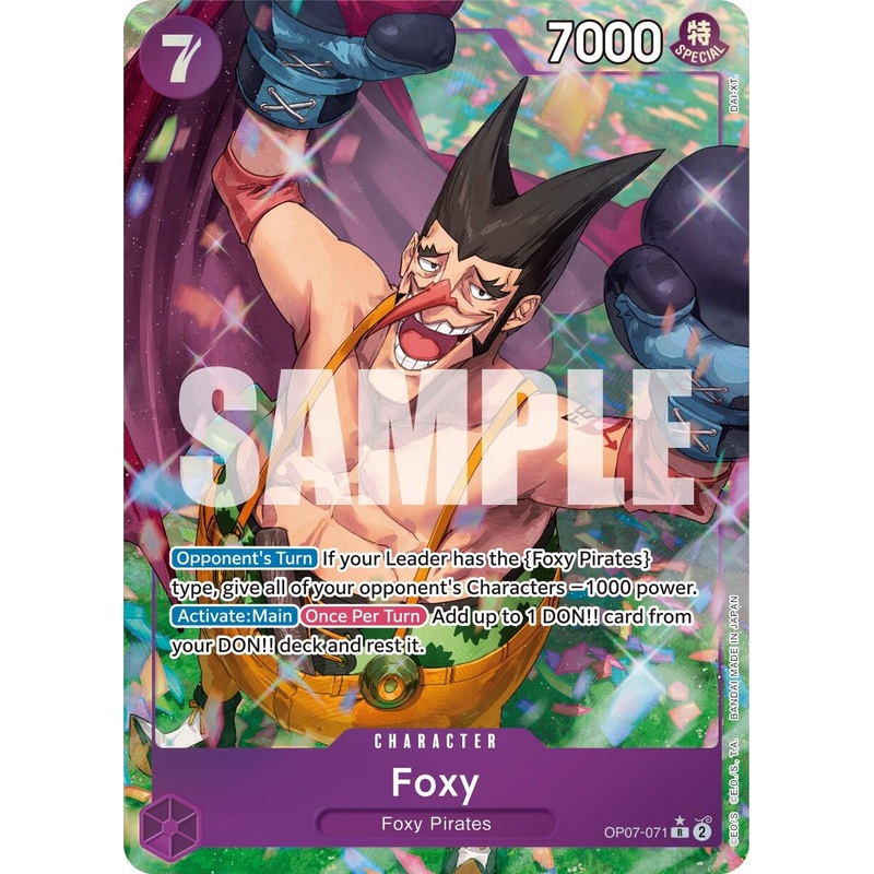 Foxy (071) (Parallel) [OP07 - OP07-071]