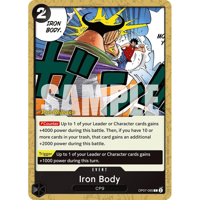 Iron Body [OP07 PRE - OP07-095]