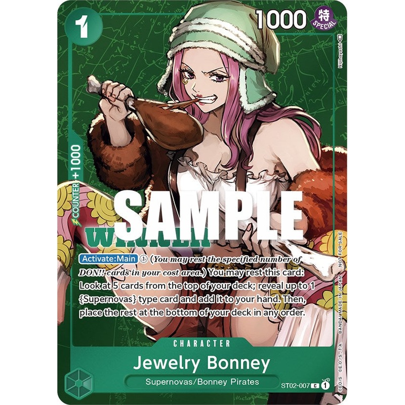 Jewelry Bonney (Tournament Pack Vol. 3) [Winner] [OP-PR - ST02-007]