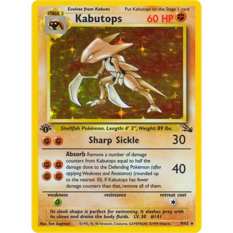 Kabutops (9) [FO - 09/62]