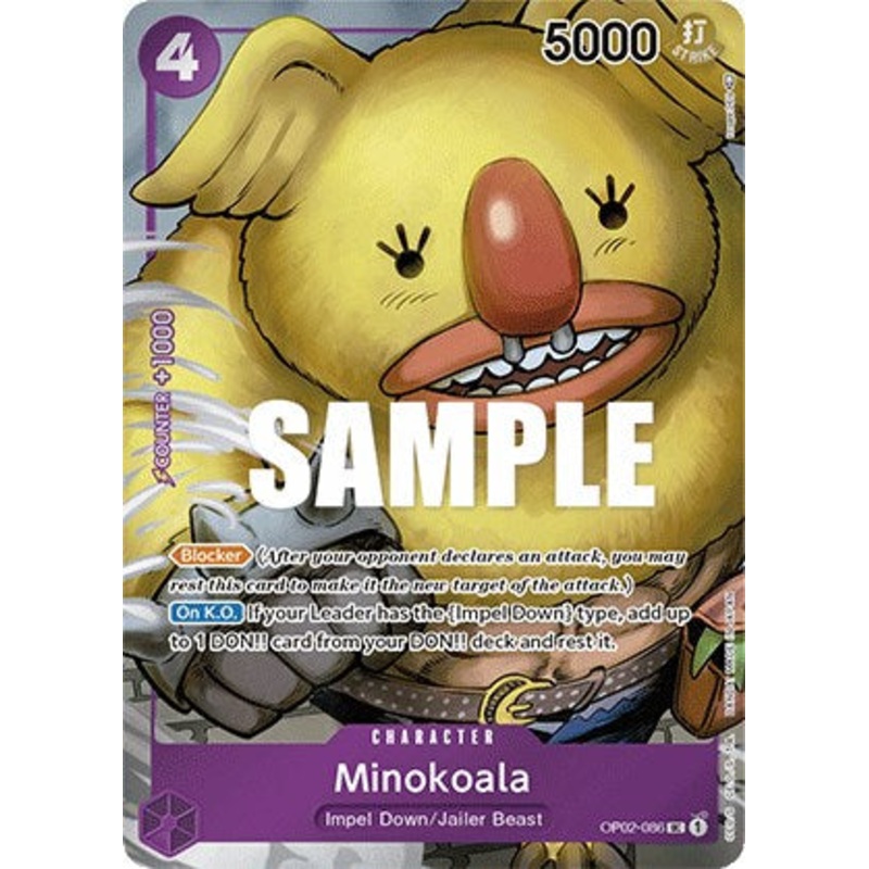 Minokoala (Box Topper) [OP02 - OP02-086]