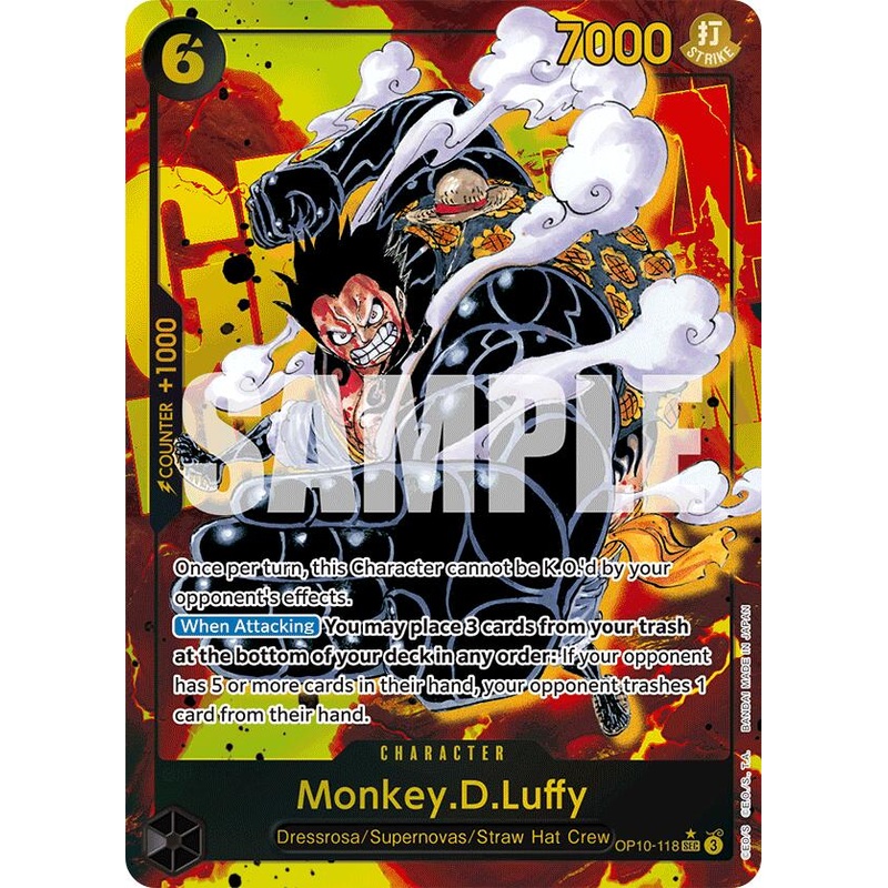 Monkey.D.Luffy (118) (Parallel) [OP10 - OP10-118]