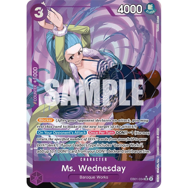 Ms. Wednesday (Alternate Art) [EB-01 - EB01-034]