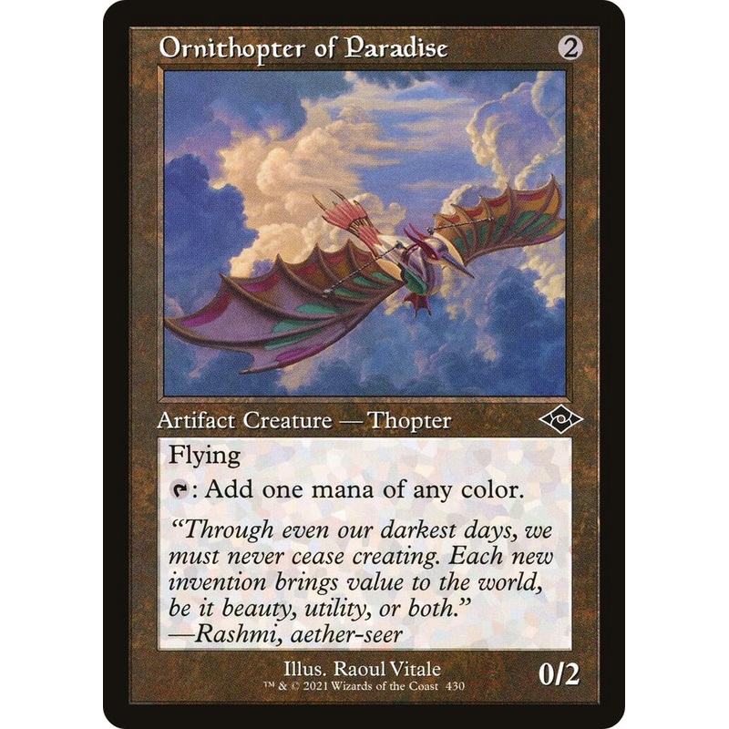 Ornithopter of Paradise (Retro Frame) [MH2 - 430]