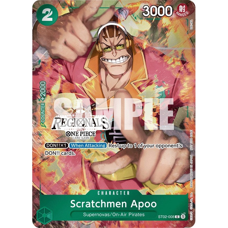 Scratchmen Apoo (Offline Regional 2024) [Participant] [OP-PR - ST02-008]