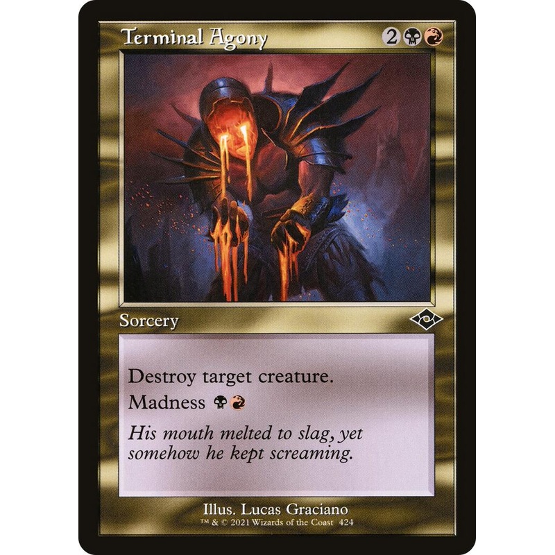 Terminal Agony (Retro Frame) [MH2 - 424]