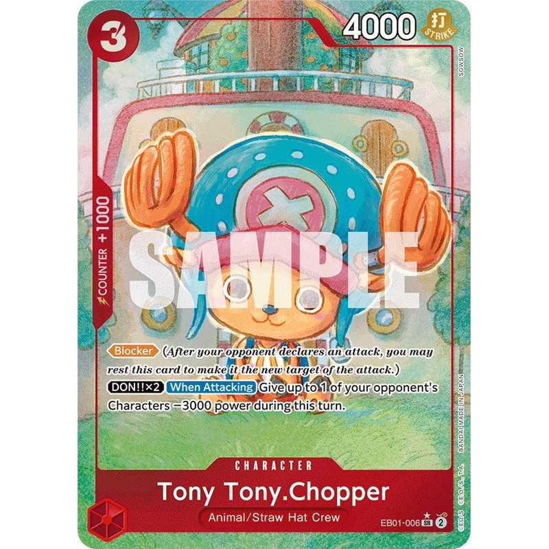 Tony Tony.Chopper (Alternate Art) [EB-01 - EB01-006]