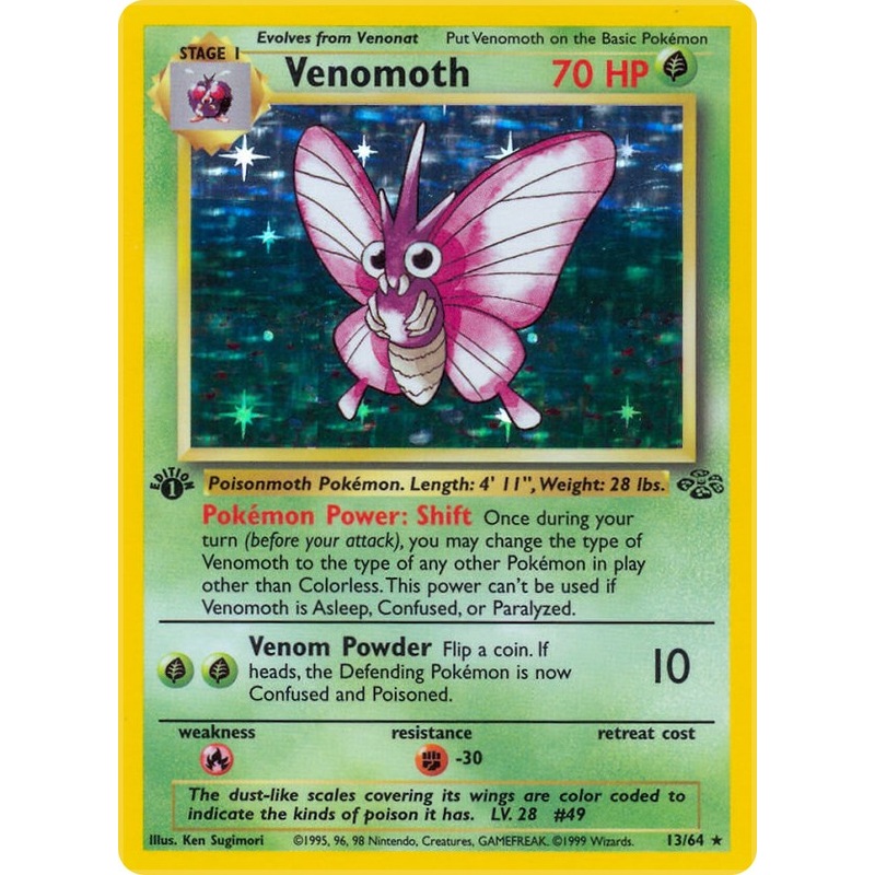 Venomoth (13) [JU - 13/64]