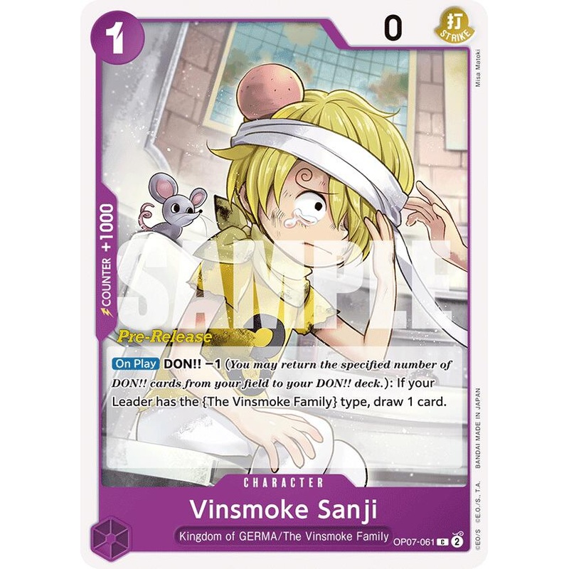 Vinsmoke Sanji [OP07 PRE - OP07-061]