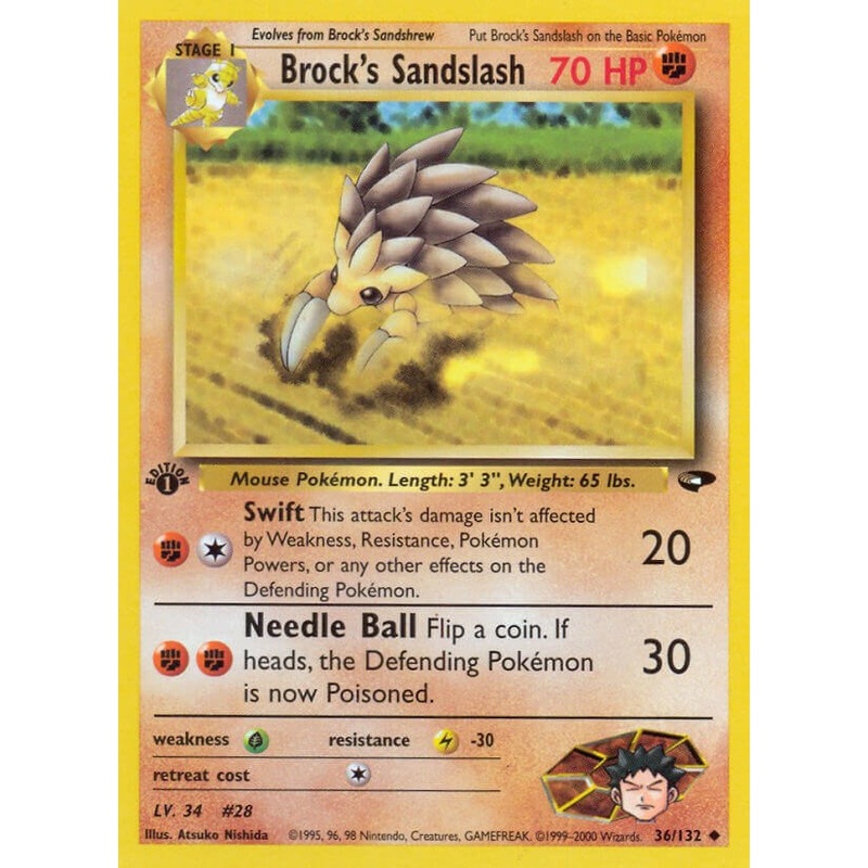 Brock's Sandslash [G2 - 036/132]