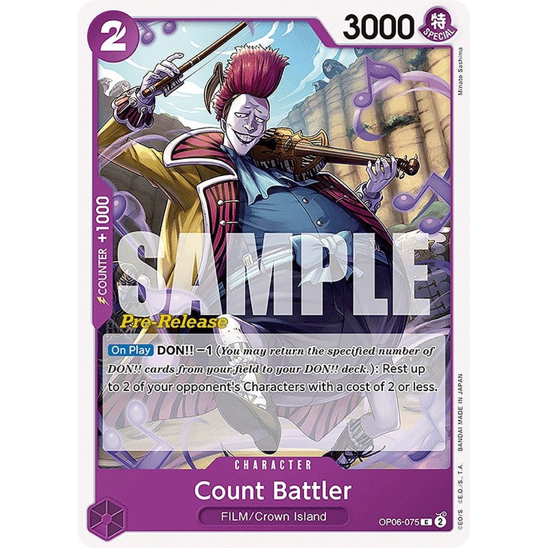 Count Battler [OP06 PRE - OP06-075]