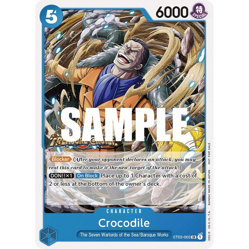 Crocodile (Tournament Pack Vol. 5) [OP-PR - ST03-003]