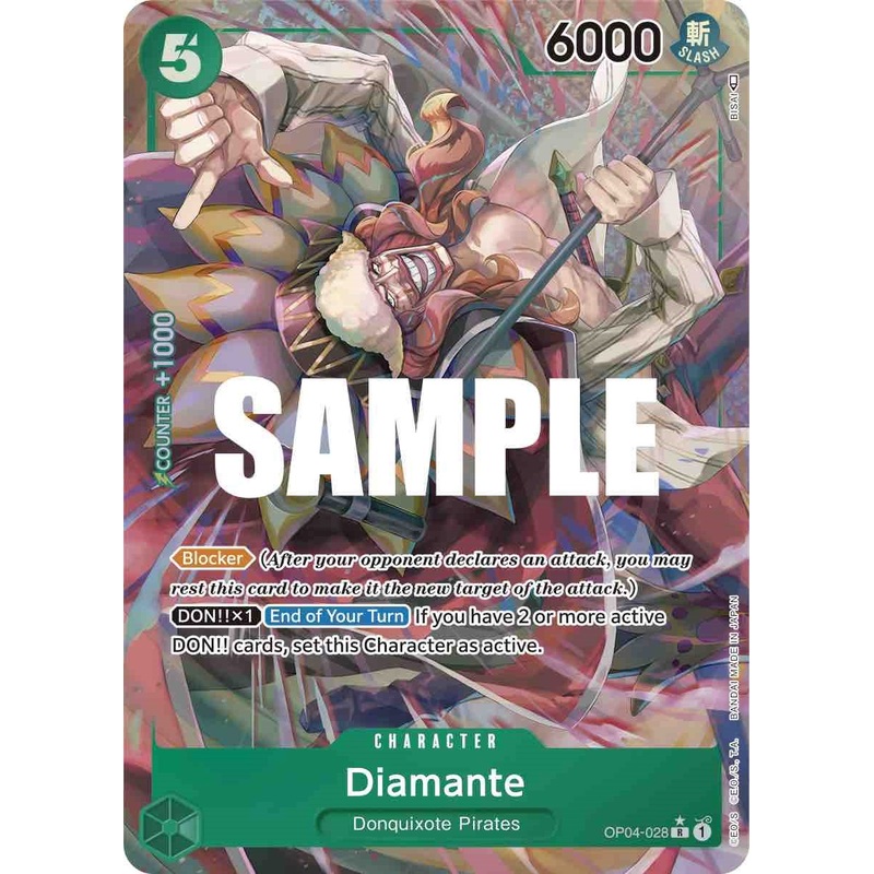 Diamante (Alternate Art) [OP04 - OP04-028]