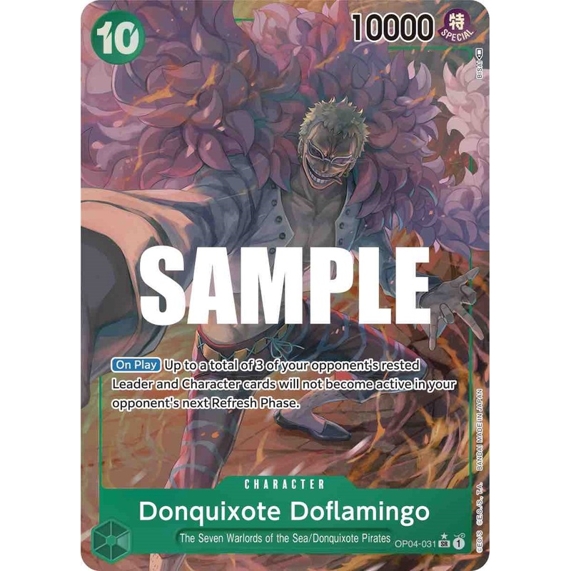 Donquixote Doflamingo (031) (Alternate Art) [OP04 - OP04-031]