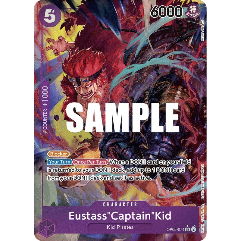 Eustass"Captain"Kid (Alternate Art) [OP05 - OP05-074]