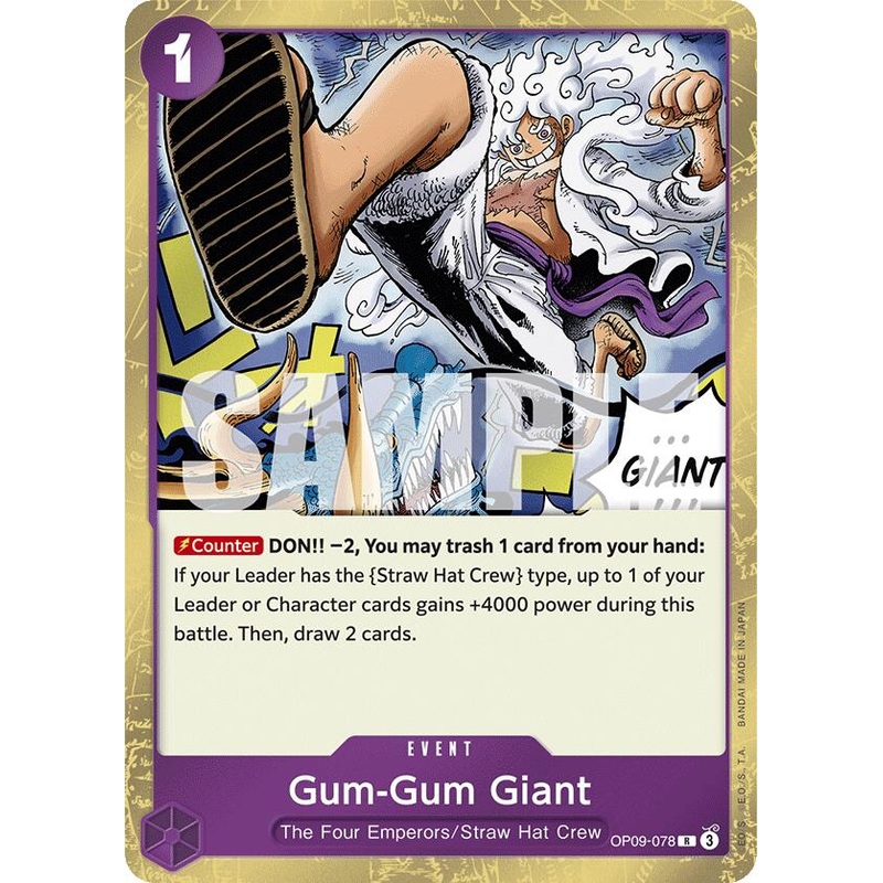 Gum-Gum Giant [OP09 - OP09-078]