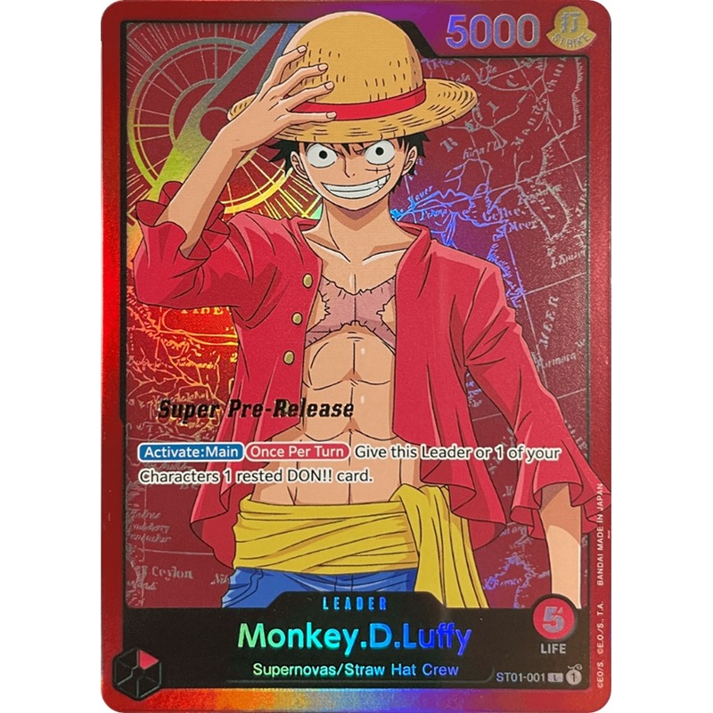 Monkey.D.Luffy (001) [ST-01 PRE - ST01-001]