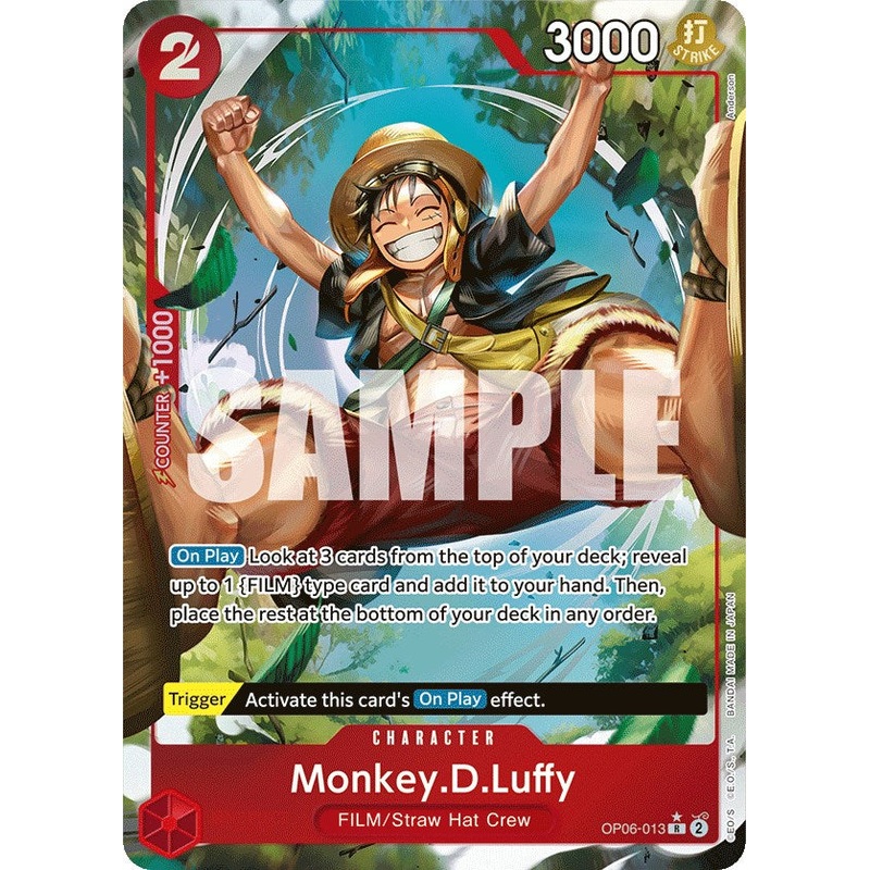 Monkey.D.Luffy (Alternate Art) [OP06 - OP06-013]