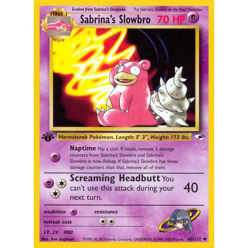 Sabrina's Slowbro [G1 - 060/132]