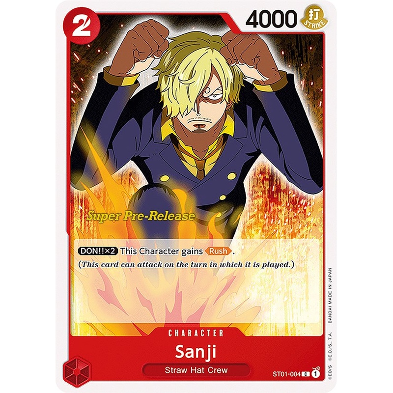 Sanji [ST-01 PRE - ST01-004]