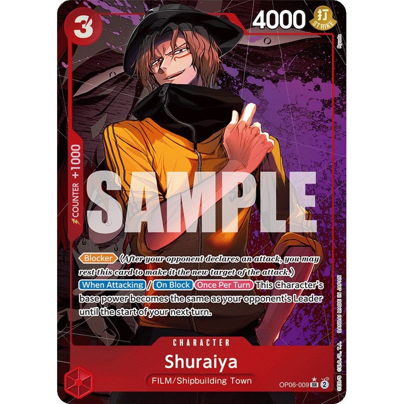Shuraiya (Alternate Art) [OP06 - OP06-009]