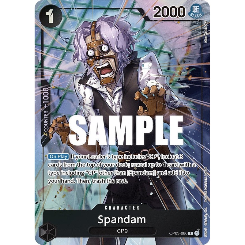 Spandam (Alternate Art) [OP03 - OP03-086]
