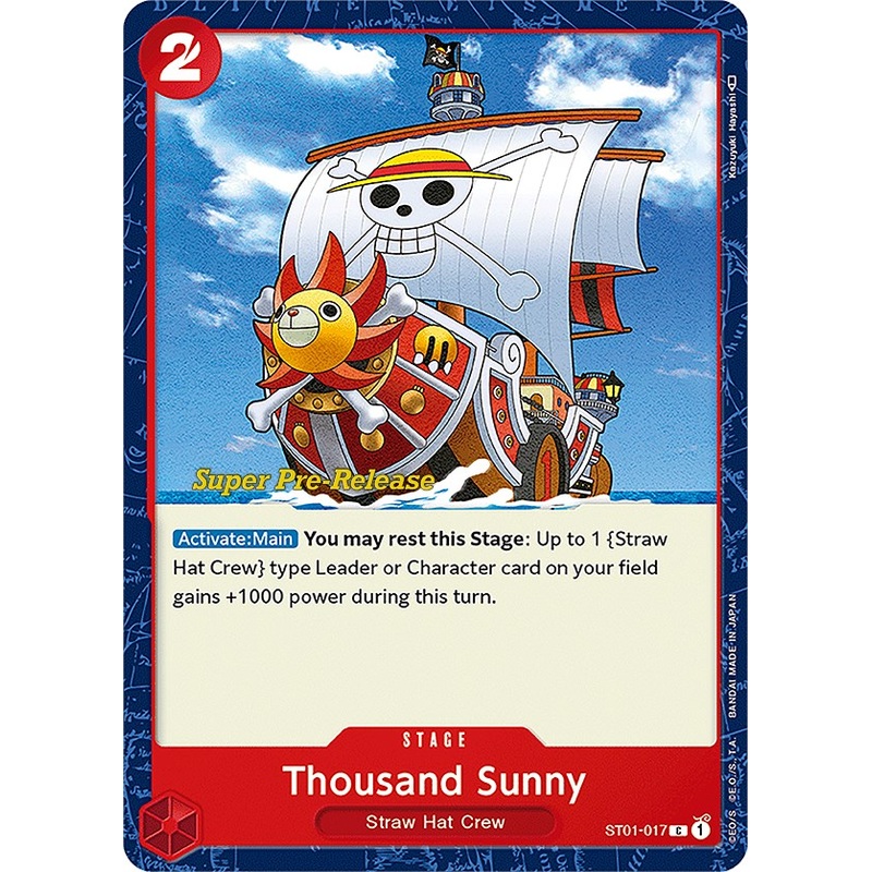 Thousand Sunny [ST-01 PRE - ST01-017]
