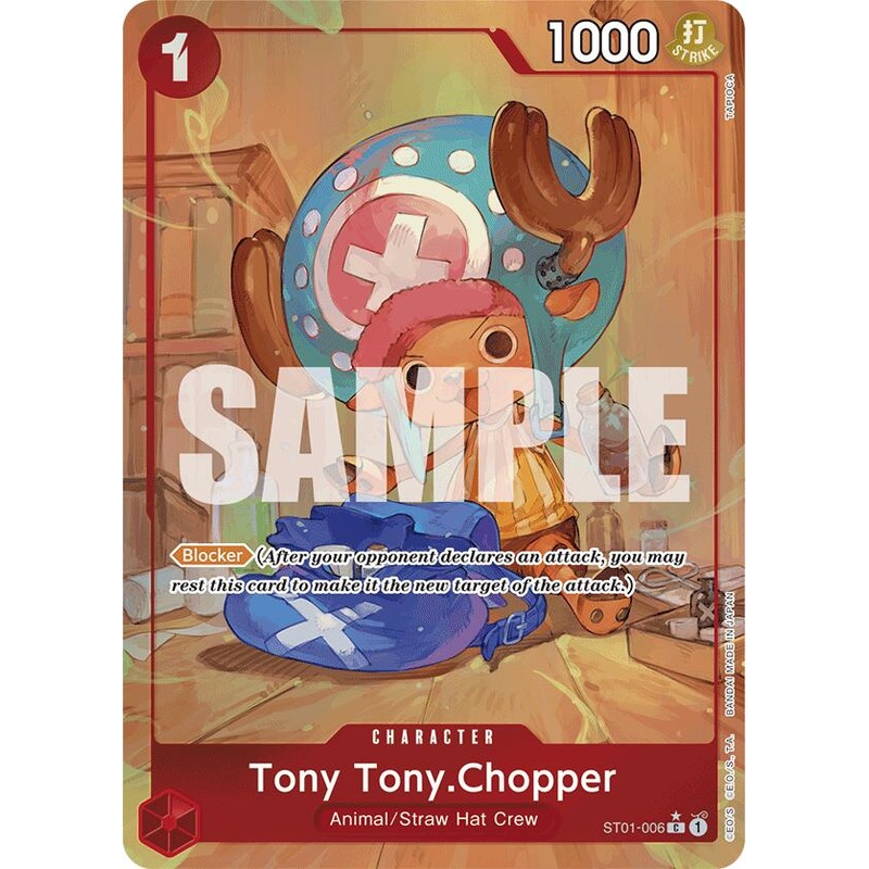 Tony Tony.Chopper (ST01-006) (Alternate Art) [PRB-01 - ST01-006]