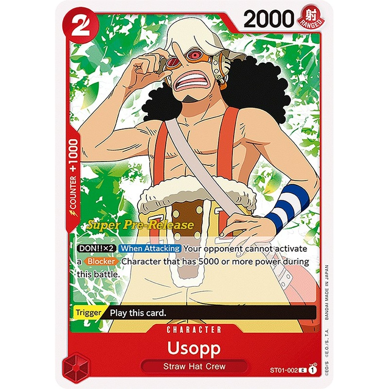 Usopp [ST-01 PRE - ST01-002]