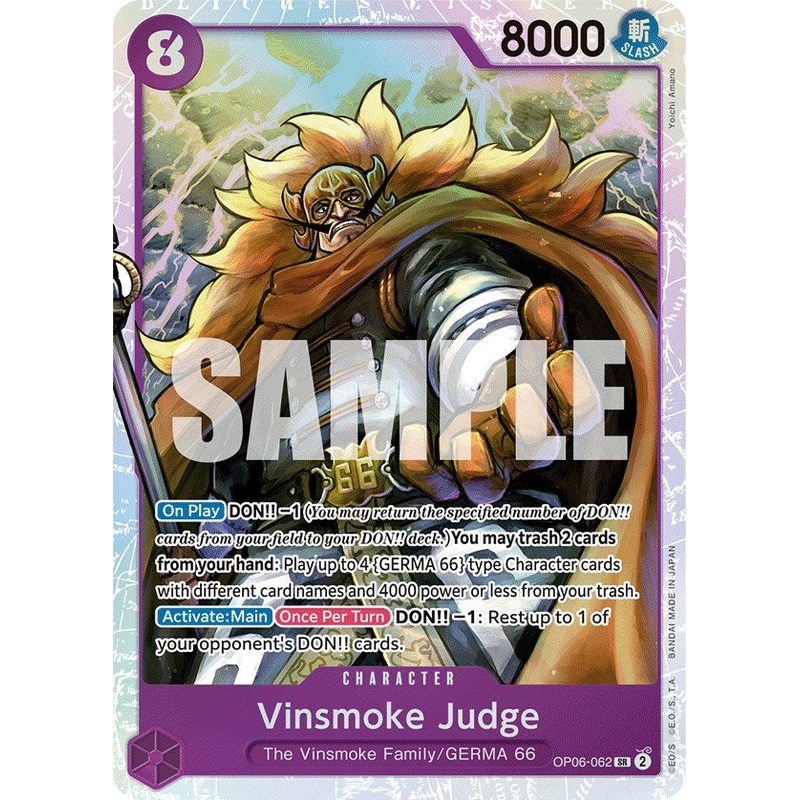 Vinsmoke Judge [OP06 - OP06-062]
