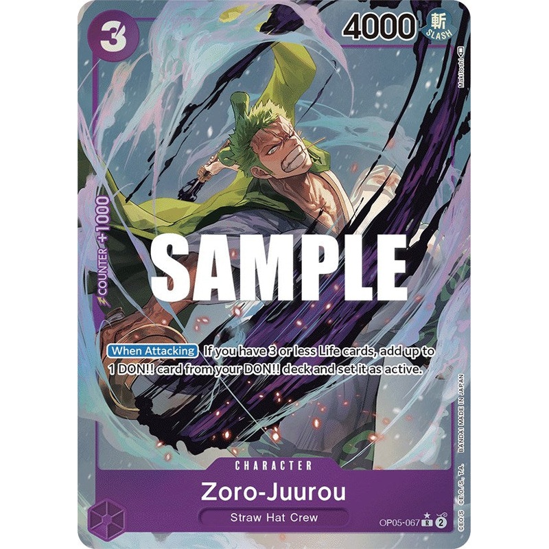 Zoro-Juurou (Alternate Art) [OP05 - OP05-067]