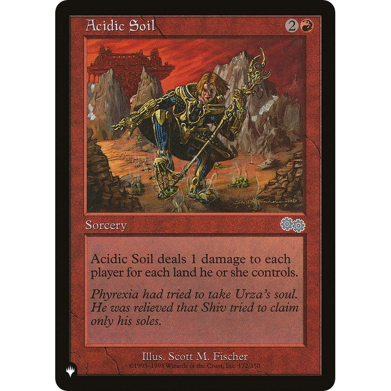 Acidic Soil [LIST - 172/350]