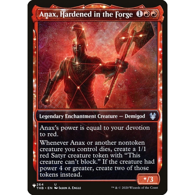 Anax, Hardened in the Forge (Showcase) [LIST - 264/254]