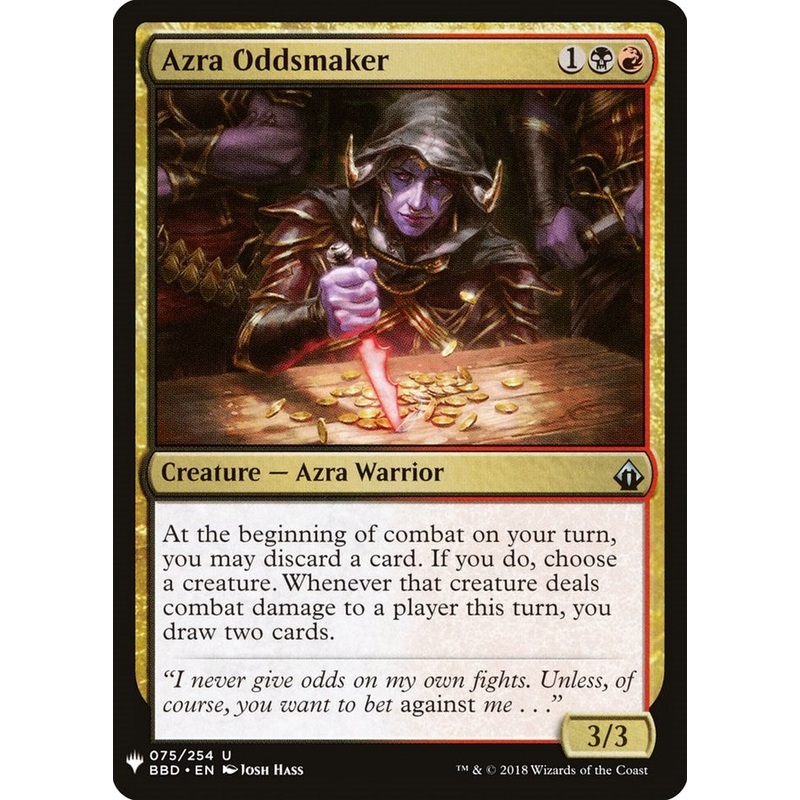 Azra Oddsmaker [LIST - 75]