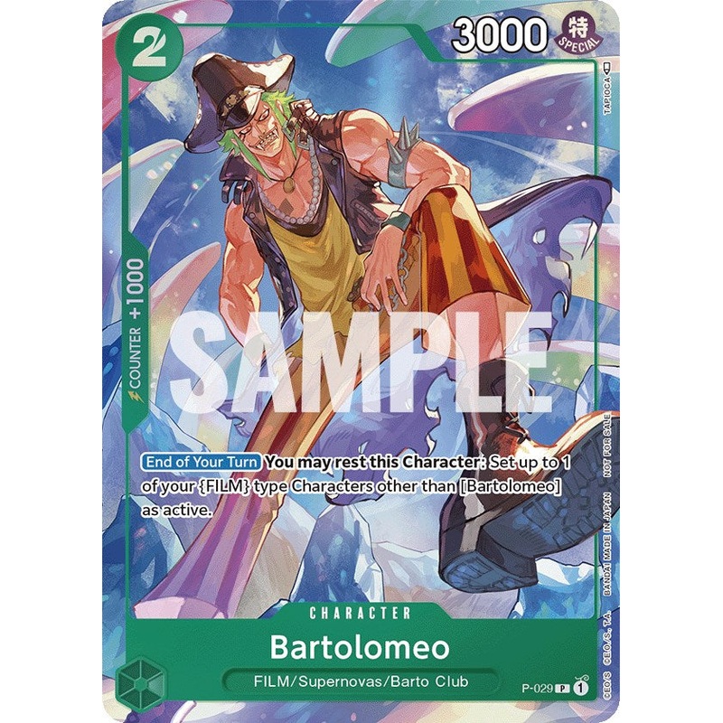 Bartolomeo (Event Pack Vol. 1) [OP-PR - P-029]