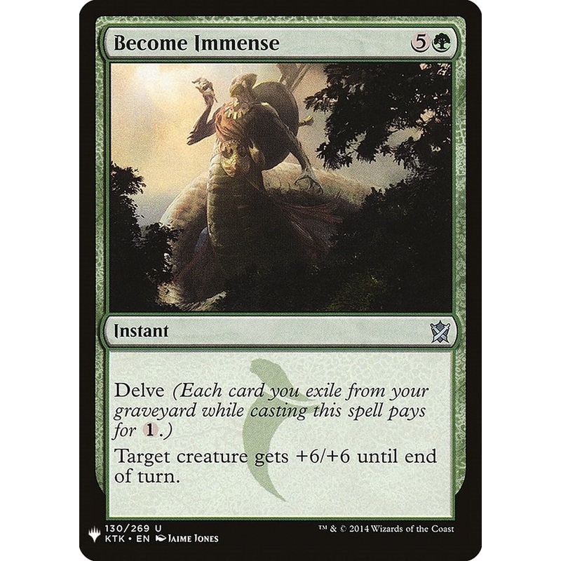 Become Immense [LIST - 130]
