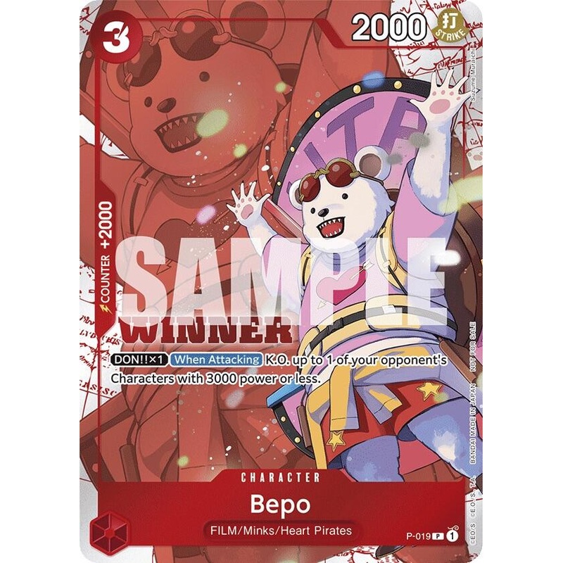Bepo (Winner Pack Vol. 7) [OP-PR - P-019]