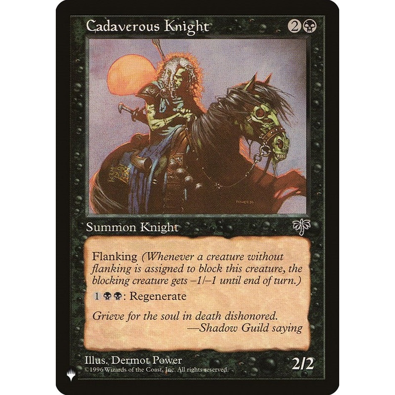 Cadaverous Knight [LIST - N/A]