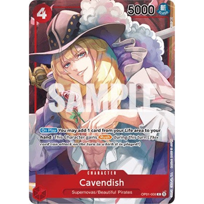 Cavendish (Box Topper) [OP01 - OP01-008]