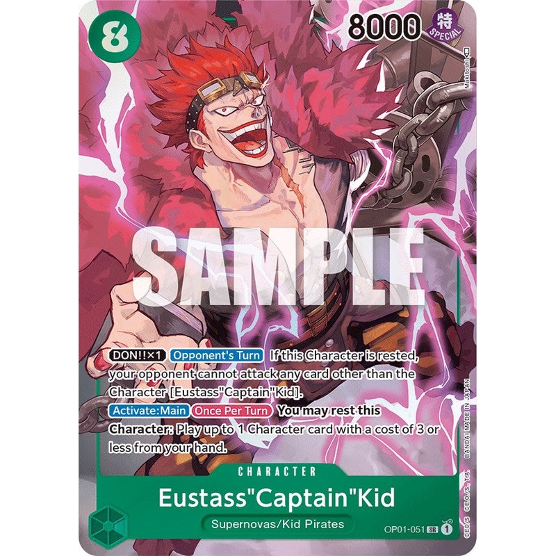 Eustass"Captain"Kid (Parallel) [OP01 - OP01-051]