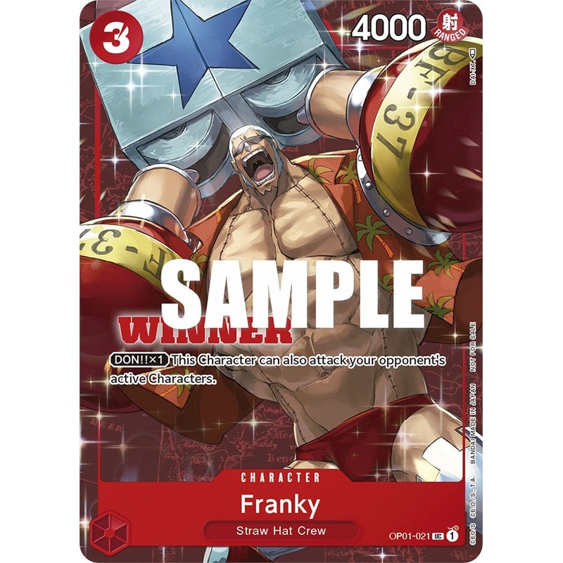Franky (Tournament Pack Vol. 2) [Winner] [OP-PR - OP01-021]