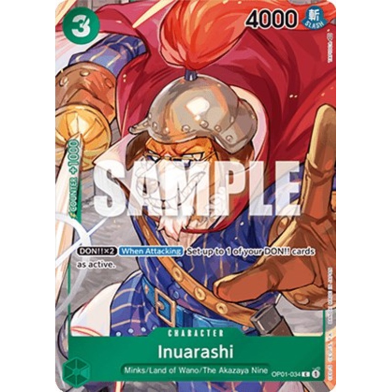 Inuarashi (Box Topper) [OP01 - OP01-034]