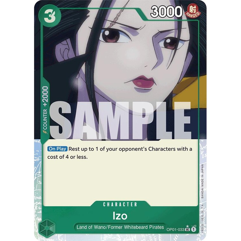 Izo (OP01-033) (Full Art) [PRB-01 - OP01-033]