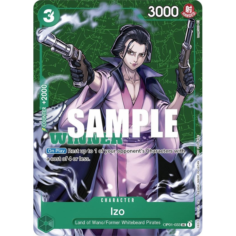 Izo (Tournament Pack Vol. 2) [Winner] [OP-PR - OP01-033]