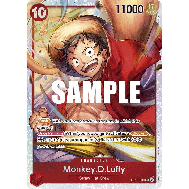 Monkey.D.Luffy (006) [ST-10 - ST10-006]