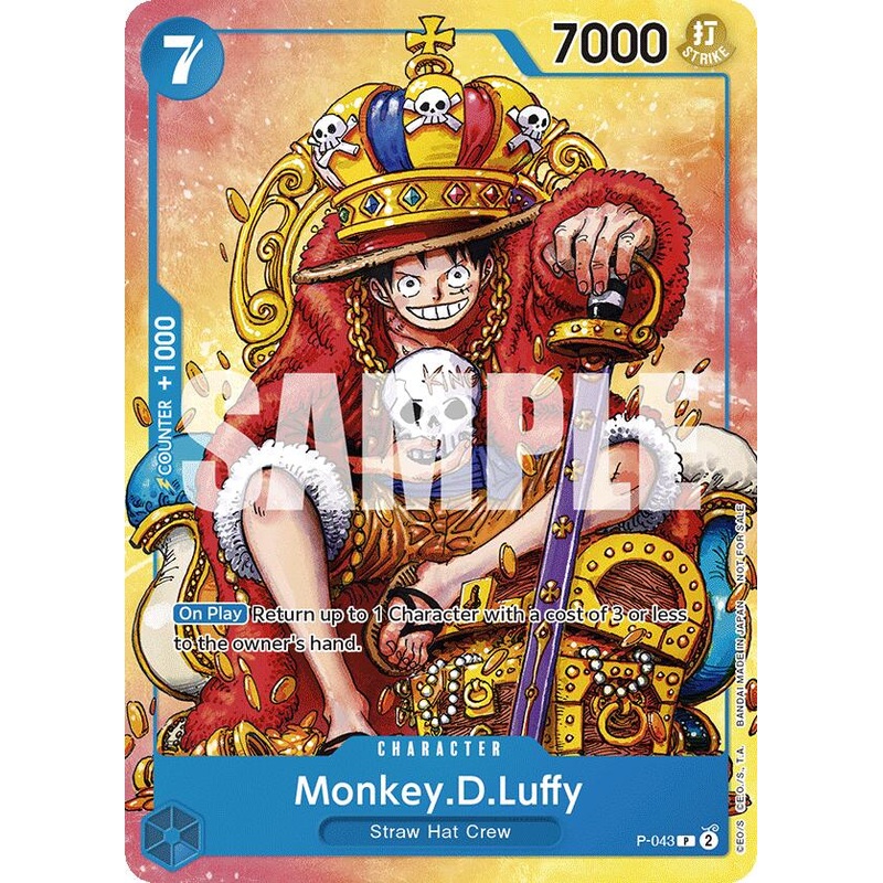 Monkey.D.Luffy (Convention Promo 2024) [OP-PR - P-043]